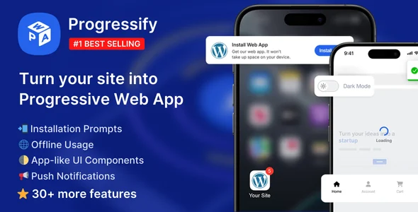 Progressify — Progressive Web App (PWA)
